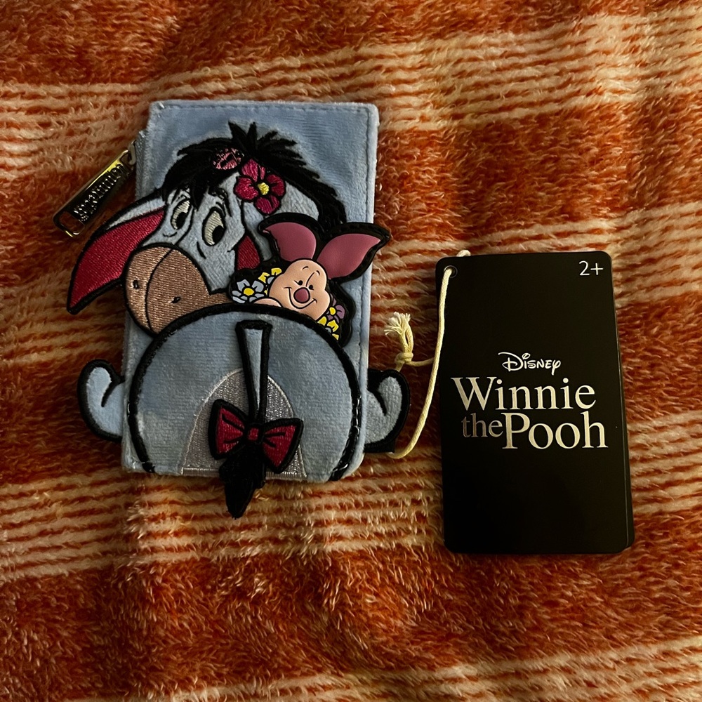 Disney Winnie the Pooh Eeyore Plush Wallet